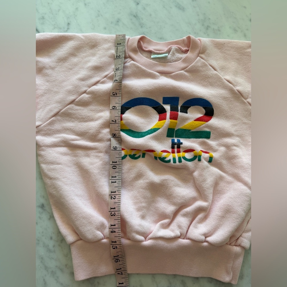 Vintage Girl’s Benetton Sweatshirt - Picture 5 of 9